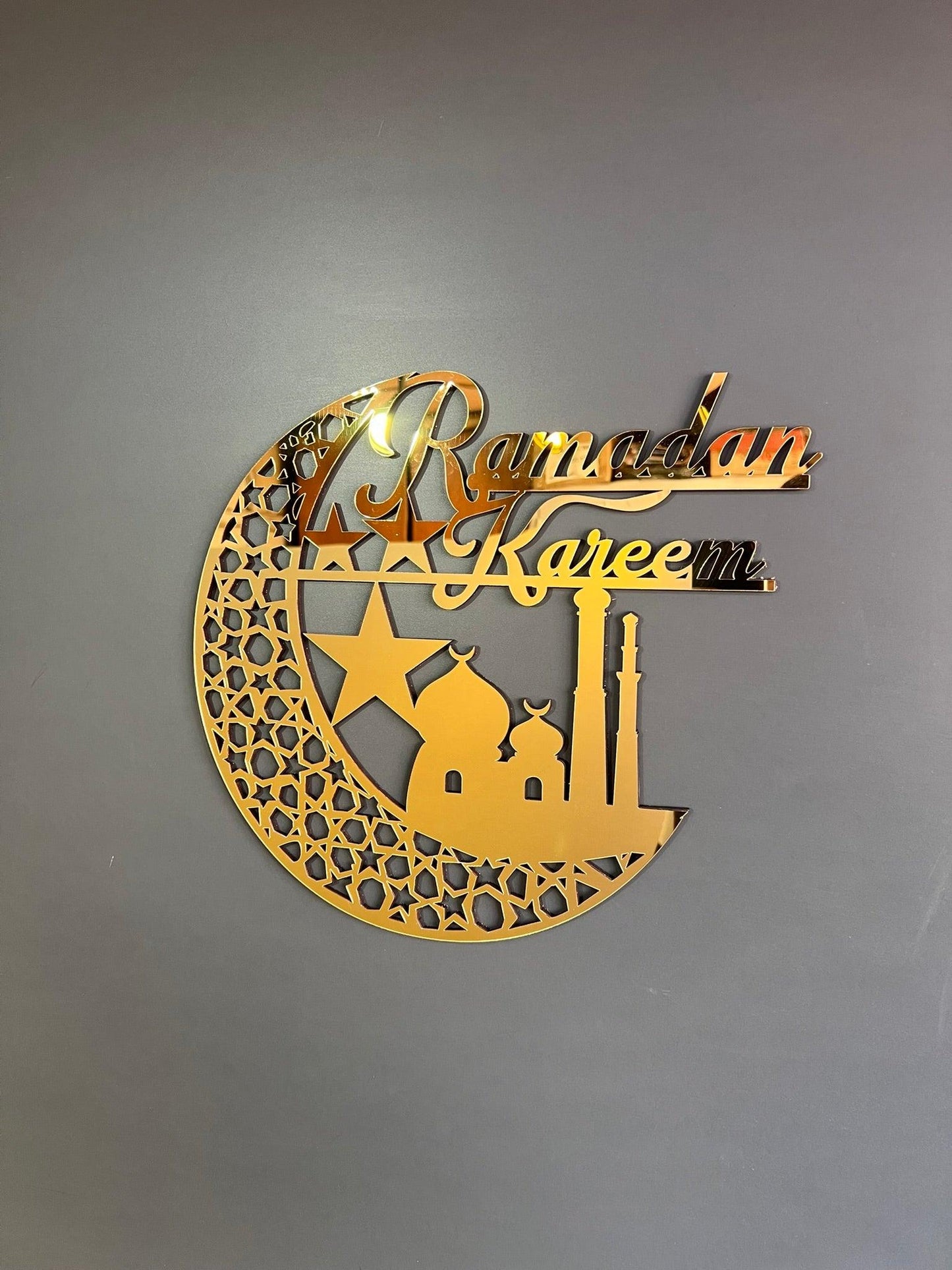 Ramadan Kareem Home Decor, Islamic Home Decor and Wall Art,Eid Mubarak Signs,Muslim gifts,Ramadan Decoration,Eid Mubarak Decor for Tables