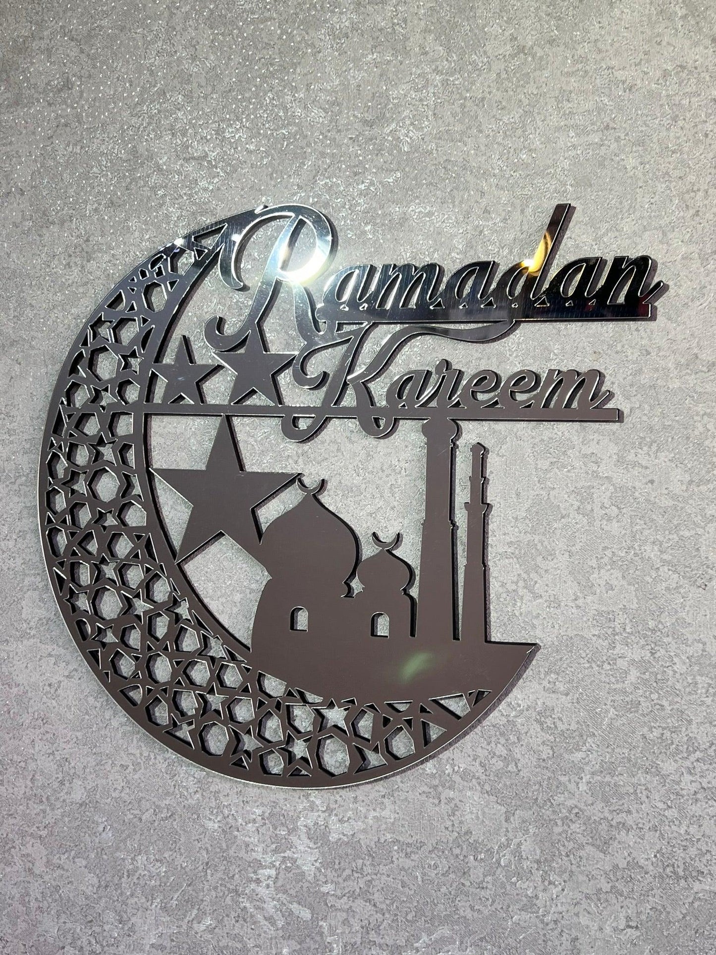 Ramadan Kareem Home Decor, Islamic Home Decor and Wall Art,Eid Mubarak Signs,Muslim gifts,Ramadan Decoration,Eid Mubarak Decor for Tables